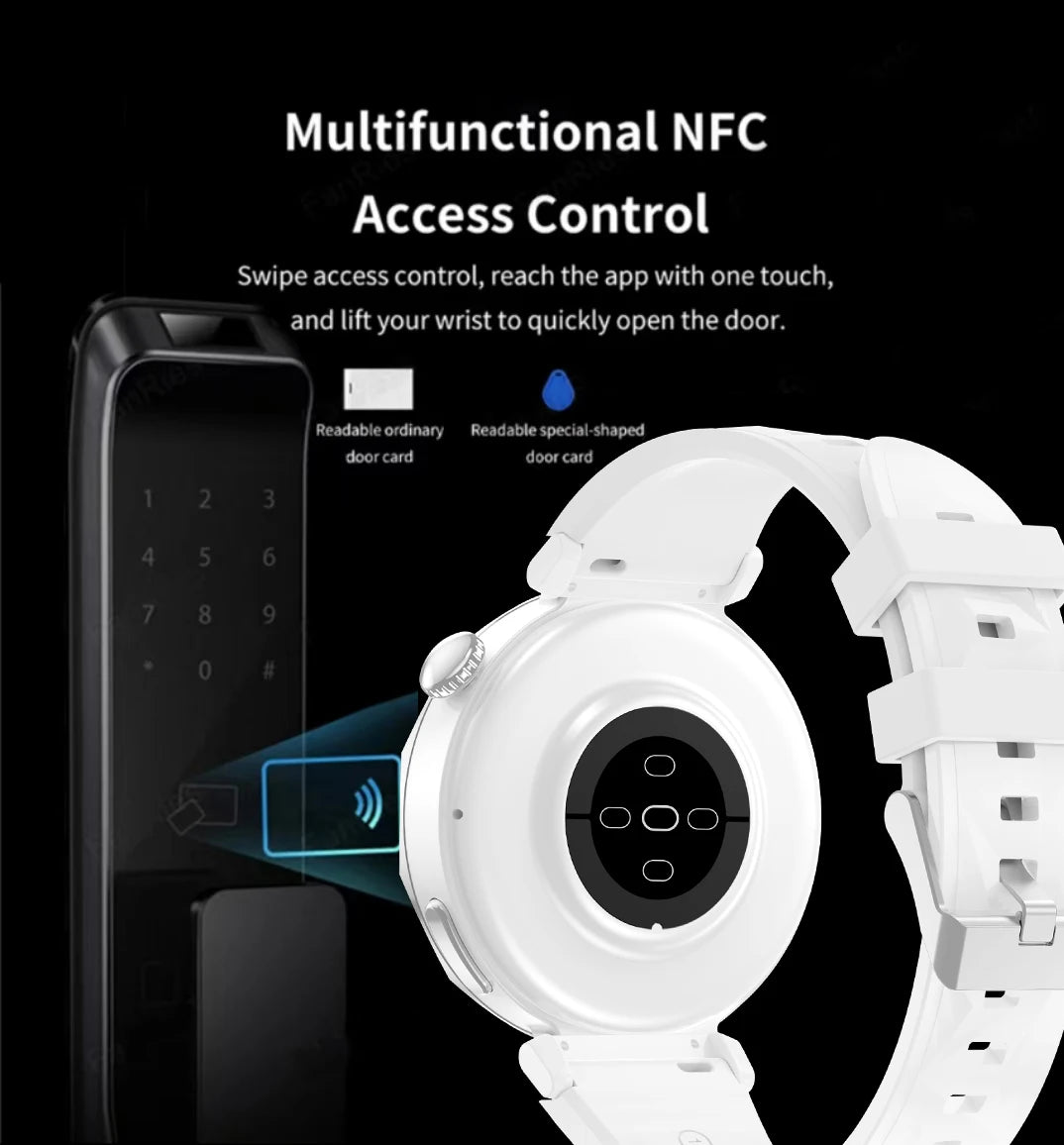 GT5 Mini Smartwatch with GPS NFC & Bluetooth Call