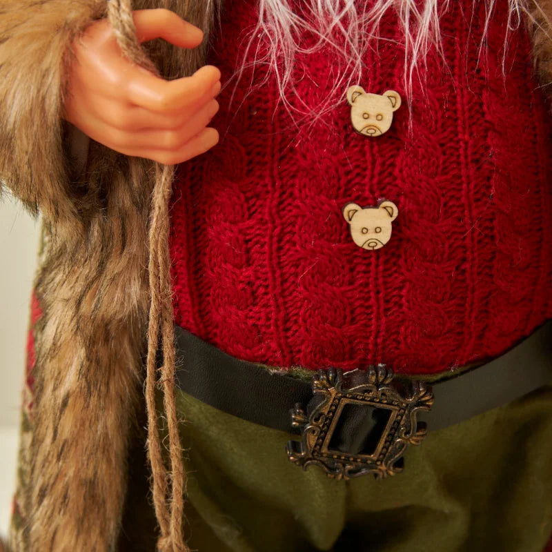 60CM Large Santa Claus Dolls Ornaments Standing Santa Figurine Doll Christmas Home Decoration Kids Gift navidad home decor