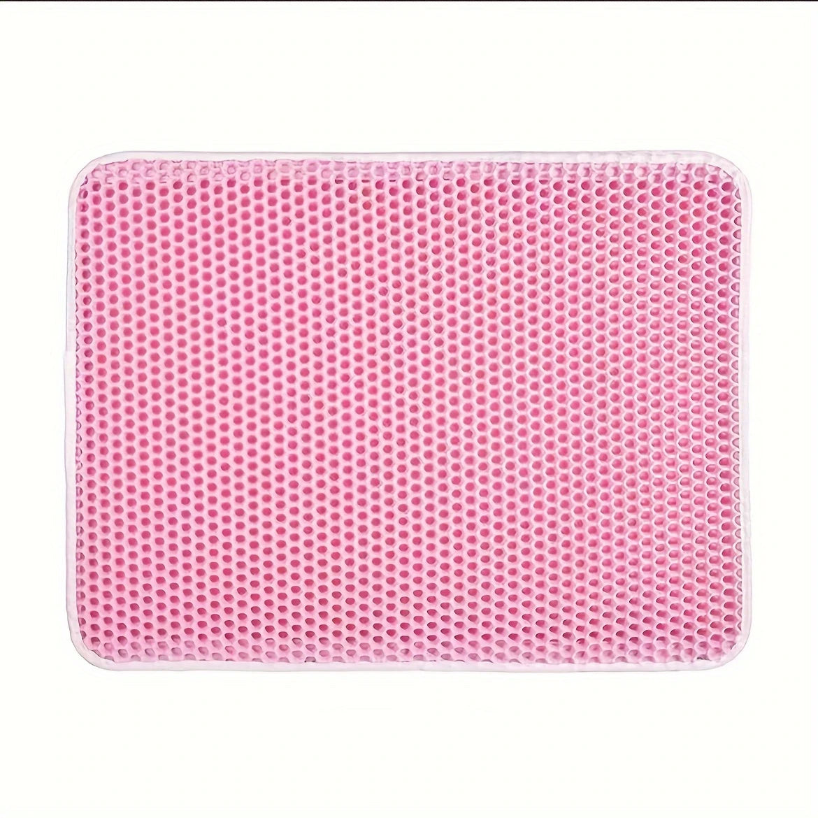Large Waterproof Cat Litter Mat Honeycomb