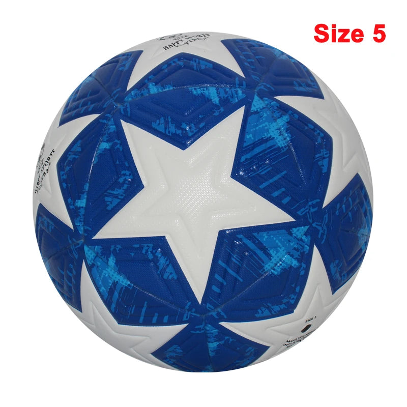 Premium Soccer Ball Size 4 & 5 – PU Seamless Outdoor Football