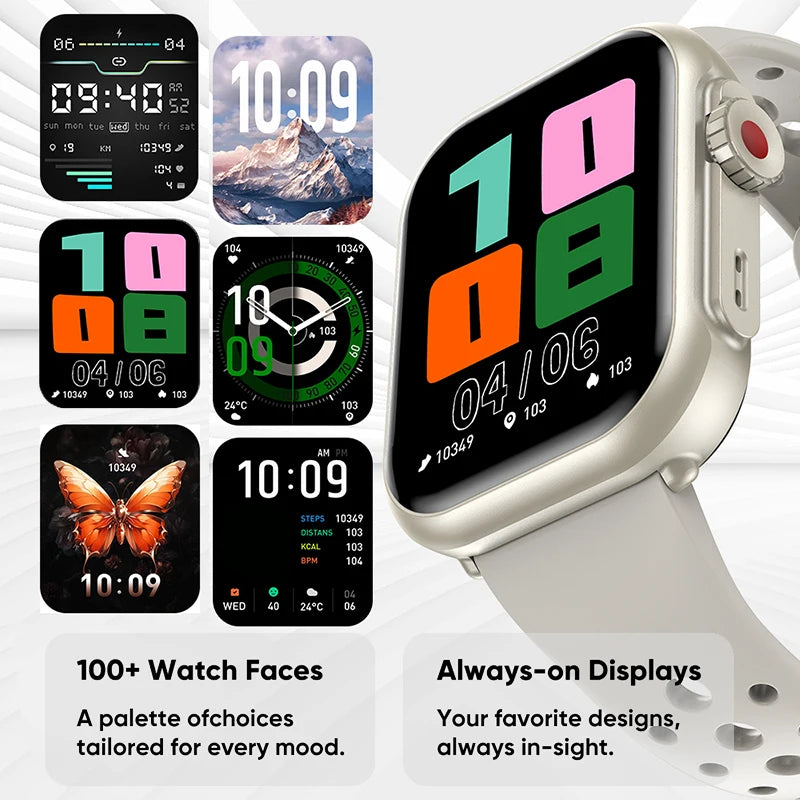 AMOLED Smart Watch with Bluetooth Call & GPS