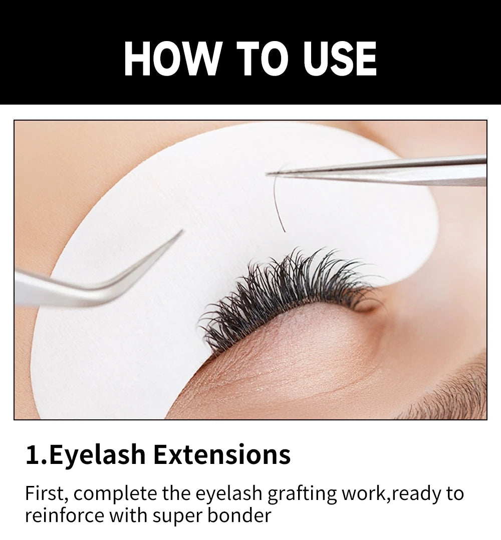 15ml Super Bonder Fixing Agent for Eyelashes Extensions Primer for Lash Glue Help Lash Bonder Adhesive Hardener Professinal