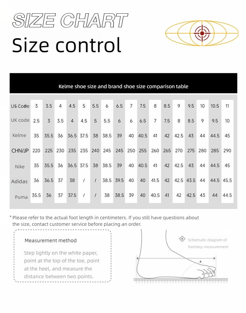 KELME Men’s Soccer Cleats – Professional AG Training Shoes