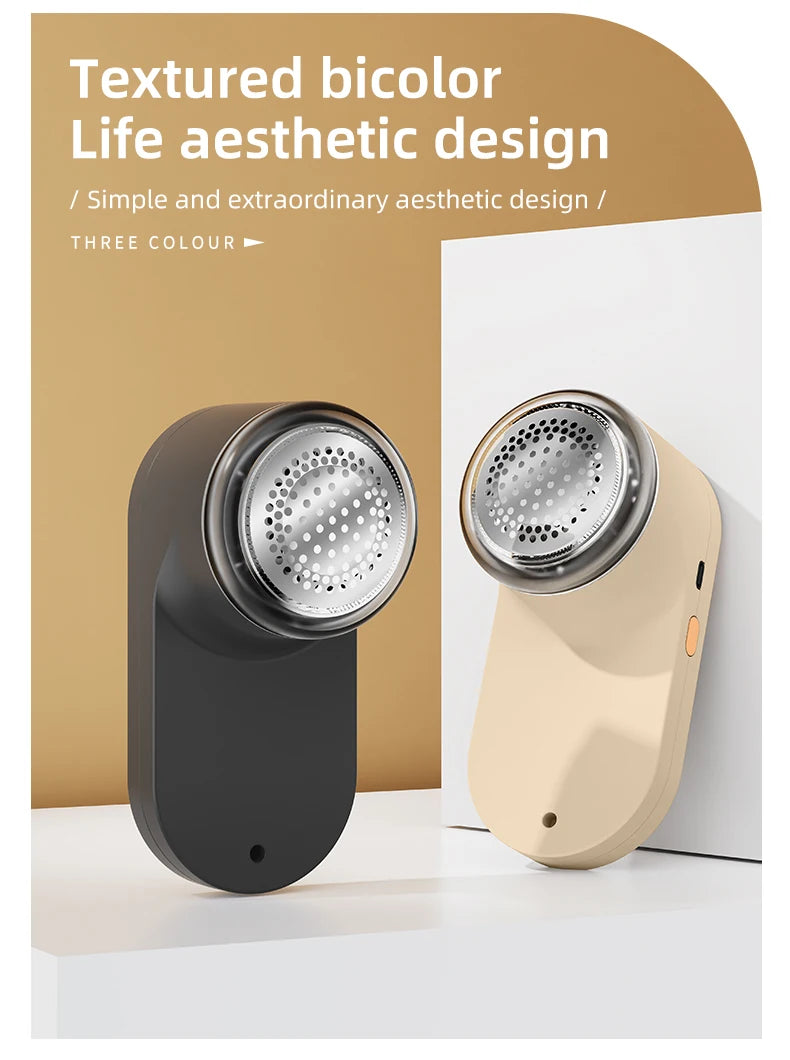 Portable Fabric Shaver LED Screen Electric Lint Remover for Clothes Sweater Fur Pill Shaver USB Rechargeable Handheld