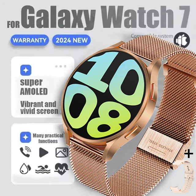 2025 New SmartWatch 7 Men GPS Tracking NFC Control Health monitoring Women SmartWatch Health Tracker Bluetooth call Smart Watch