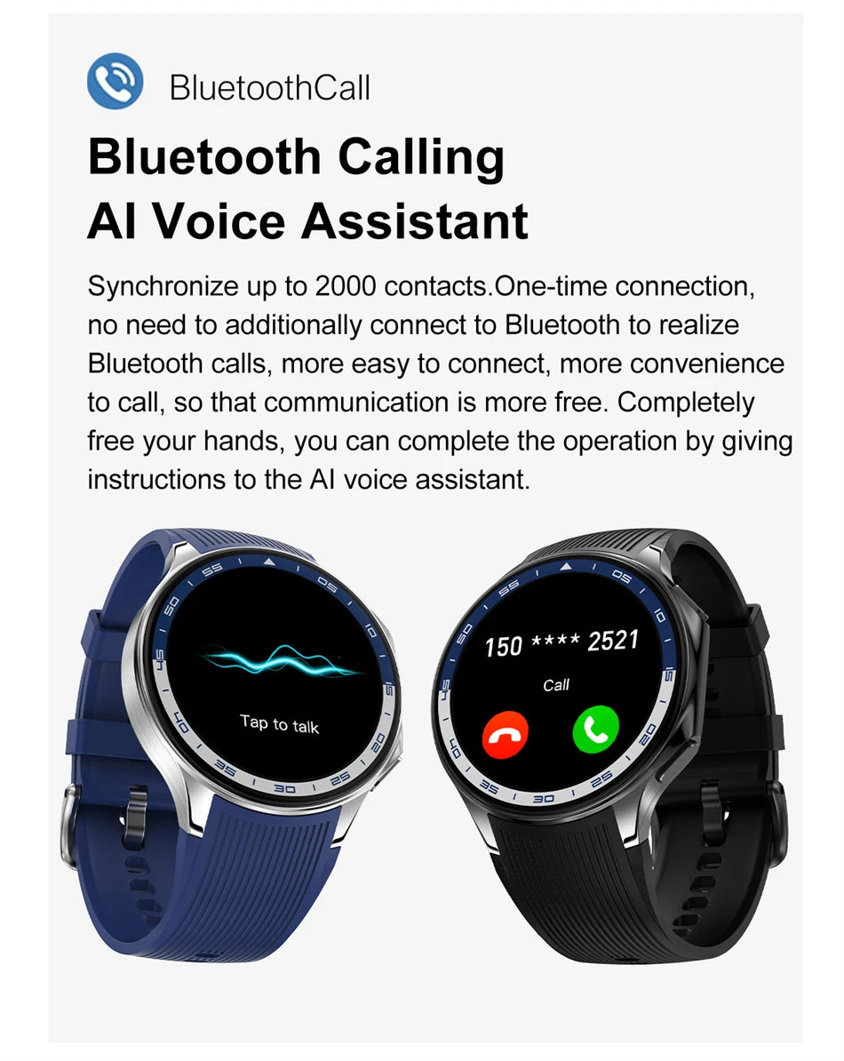 Watch X AMOLED Smart Watch with 32GB & Bluetooth Call