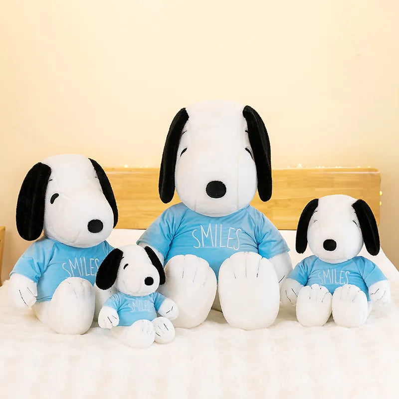 2025 New 35cm Cartoon Cute Snoopy Plush Toy Pillow Sofa Back Plush Doll Gifts For Children birthday gift