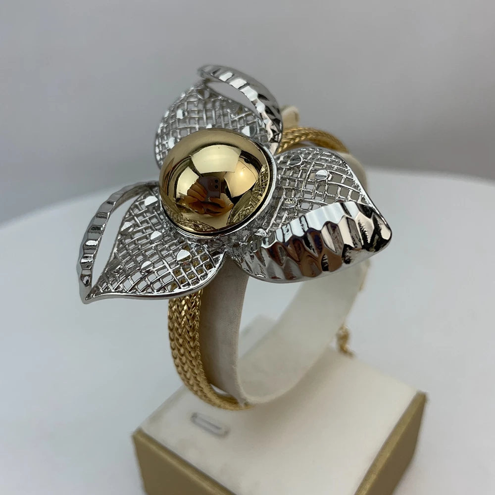 Brazilian Simple Style African Bride Light Weight Colorful Necklace Latest Luxury Jewelry Set For Women Party FHK22799