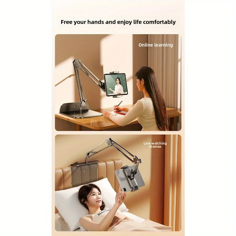 Adjustable Lazy Phone Stand – Bedside & Desktop Holder