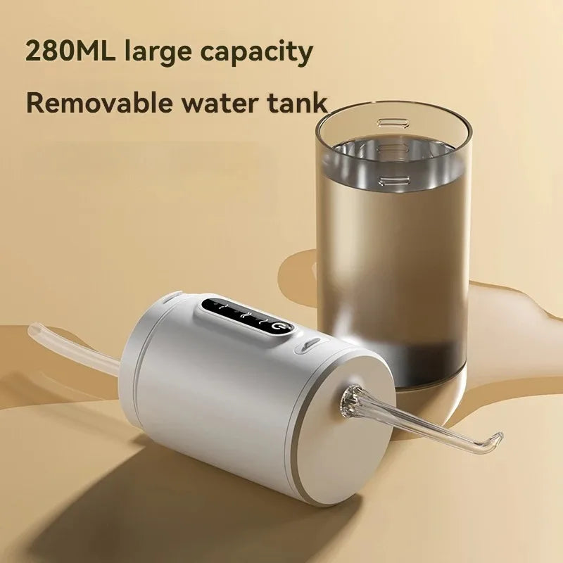 Portable Electric Oral Irrigator Water Flosser 3 Modes Waterproof Dental Cleaner for Teeth Personalized Oral Care