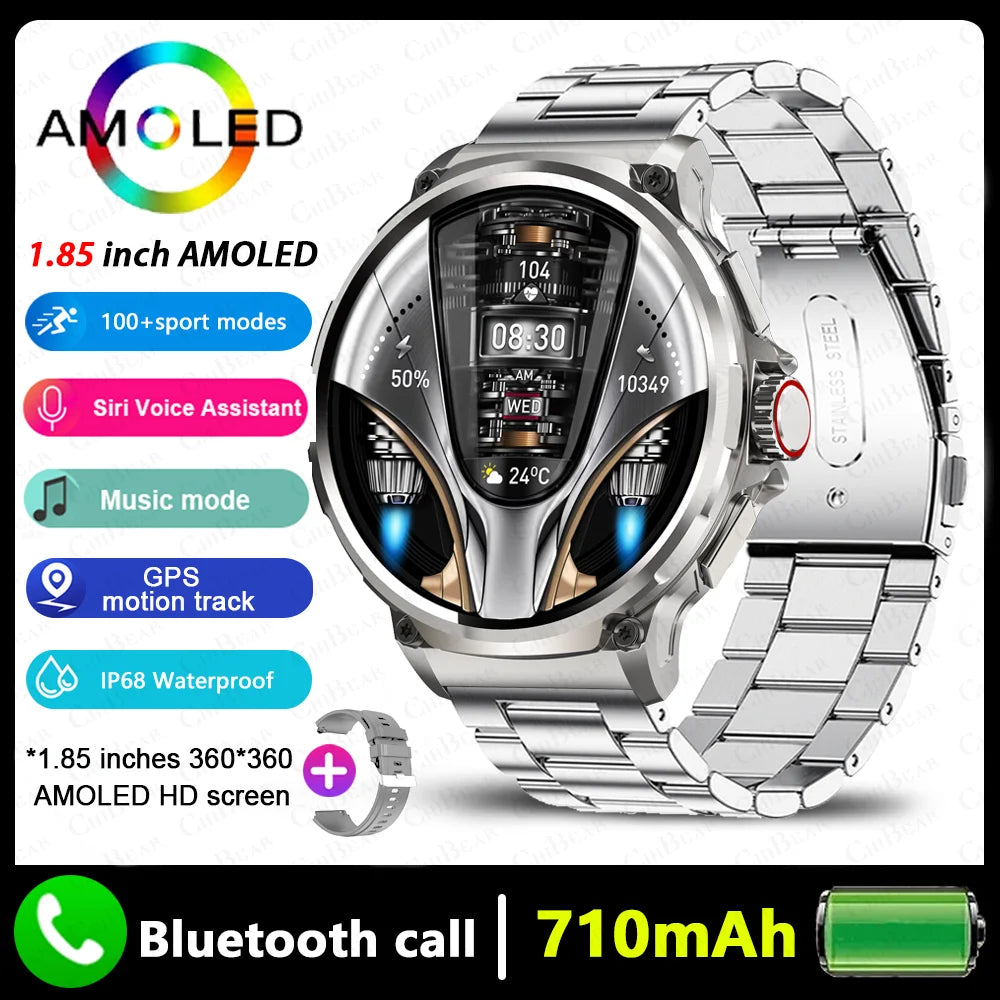 GPS AMOLED Smart Watch with Bluetooth Call