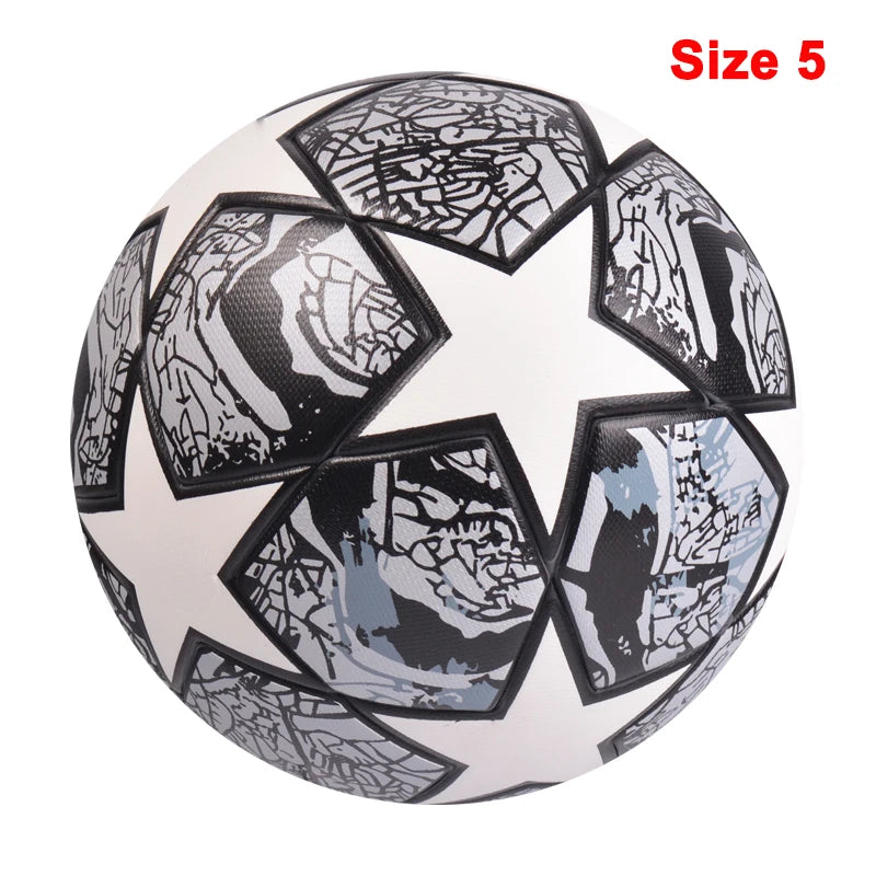 Premium Soccer Ball Size 4 & 5 – PU Seamless Outdoor Football