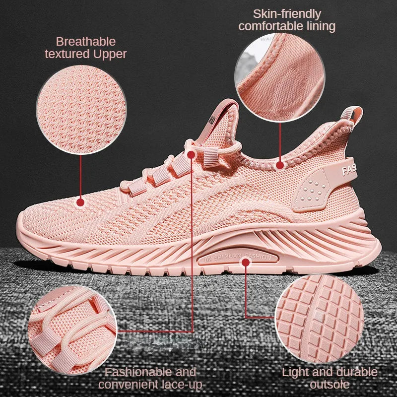 Women’s Breathable Mesh Sneakers Lightweight Summer Shoes