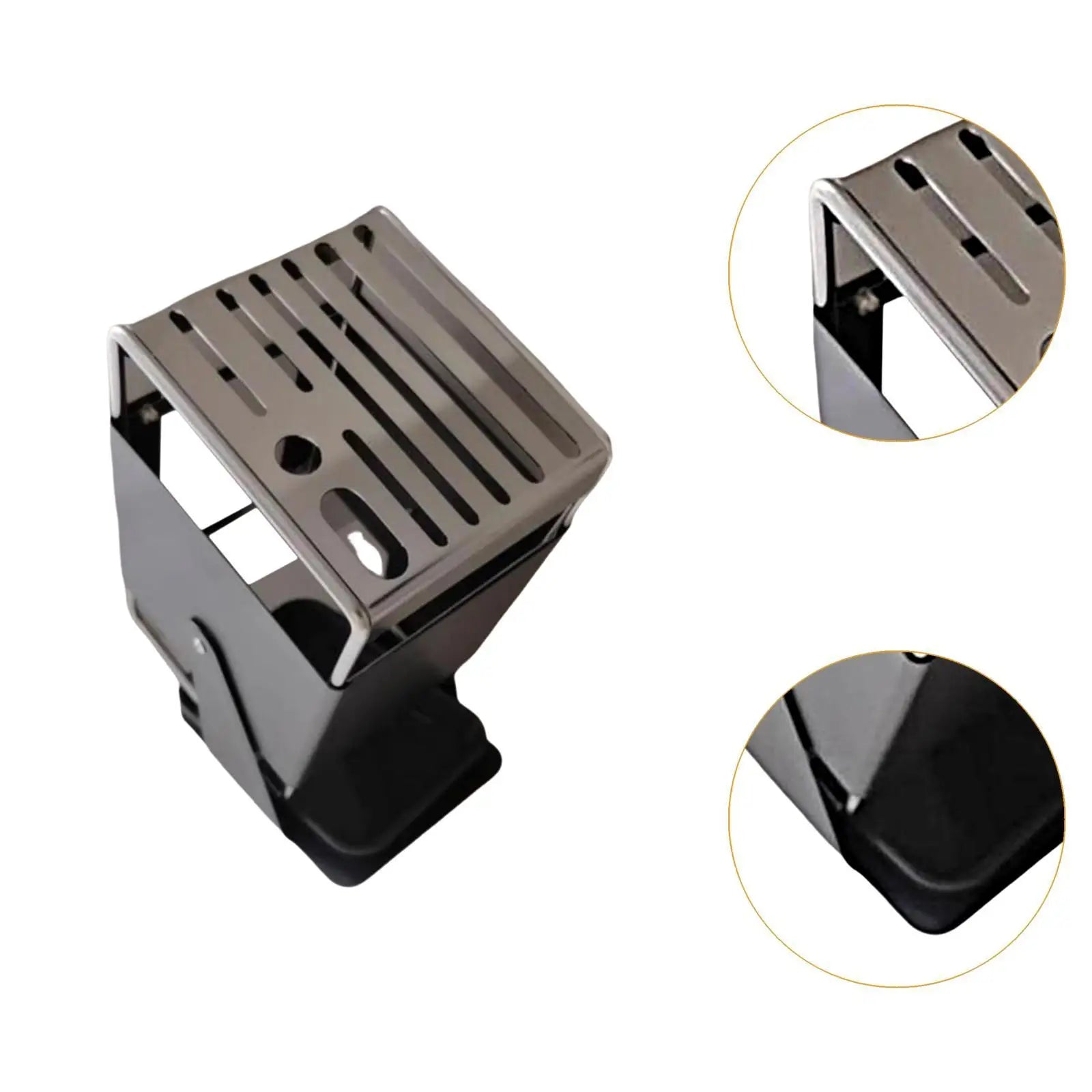 Block Kitchen Holder Modern Easy to Clean Rustproof Non Slip