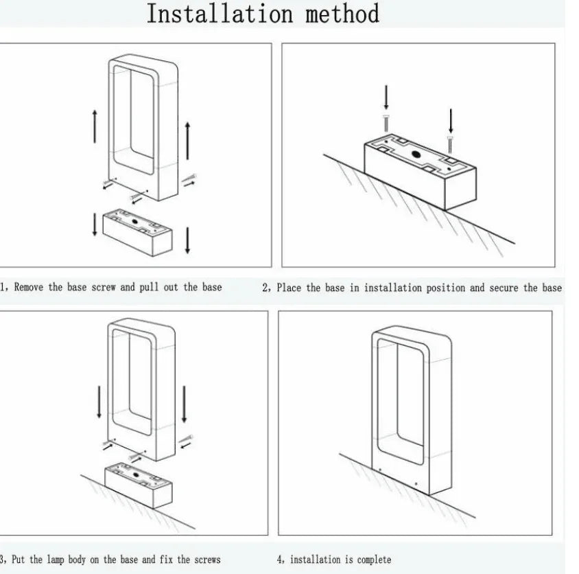 Outdoor Waterproof IP65 10W LED Lawn Lamp New Style Aluminum Pillar Garden Path Square Landscape Lawn Lights AC85-265V