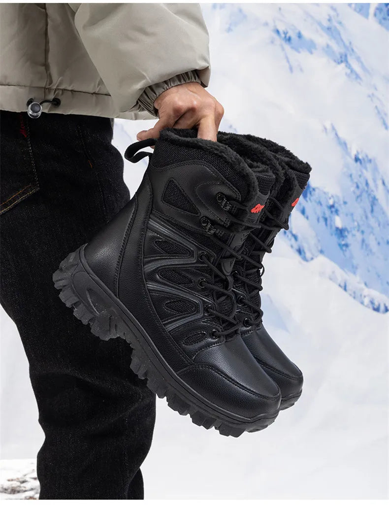 Men’s Waterproof EVA Rain Boots – Non-Slip Winter Snow Shoes