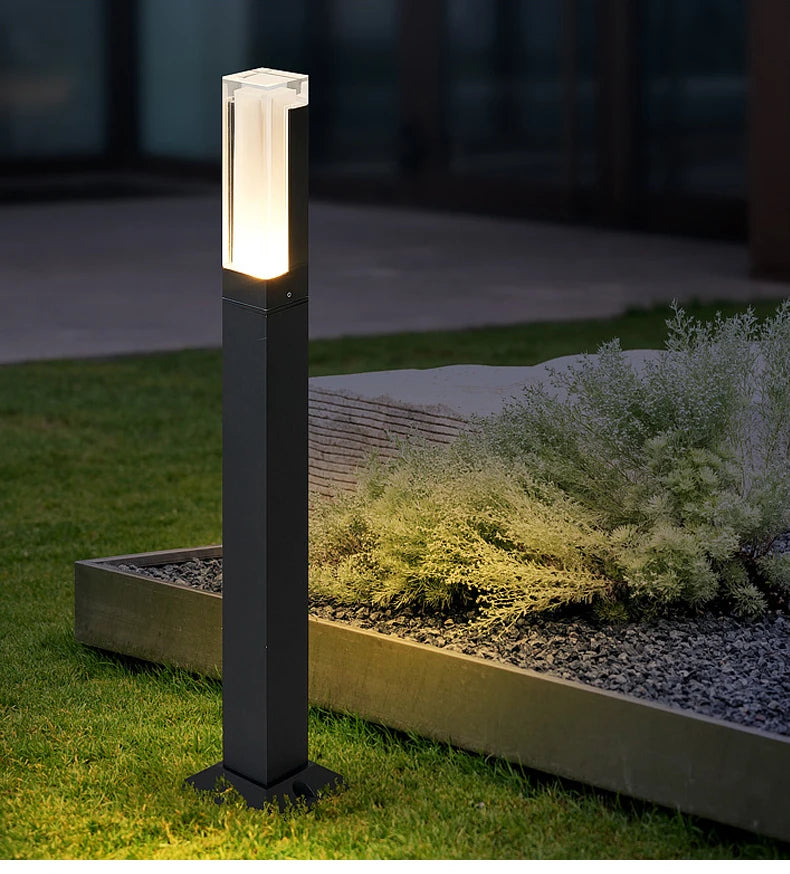 Outdoor Waterproof Lawn Lamp Modern Minimalist Villa Garden Lights Community Courtyard Path LED Landscape Lighting AC110/220V