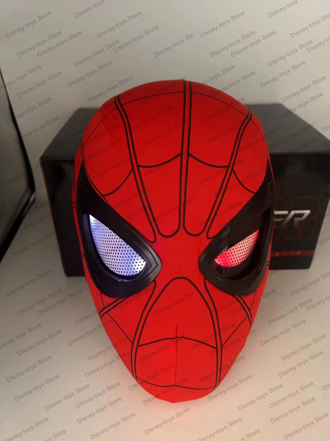 New Spider-man:no Way Home Spider Man Mask Luxury Helmet Rechargeable Remote Eyes Movable Mask Cosplay Decoration Gift Toys