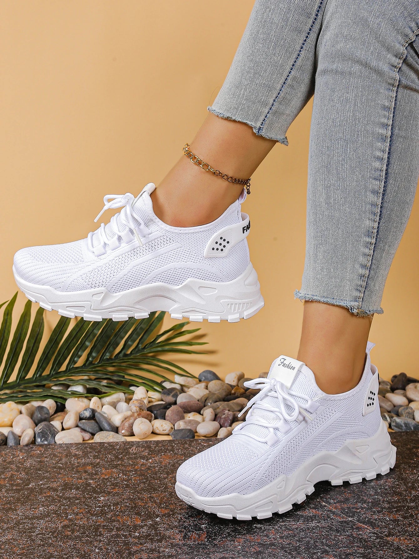 Women’s Leopard Print Slip-On Sneakers – Lightweight Canvas