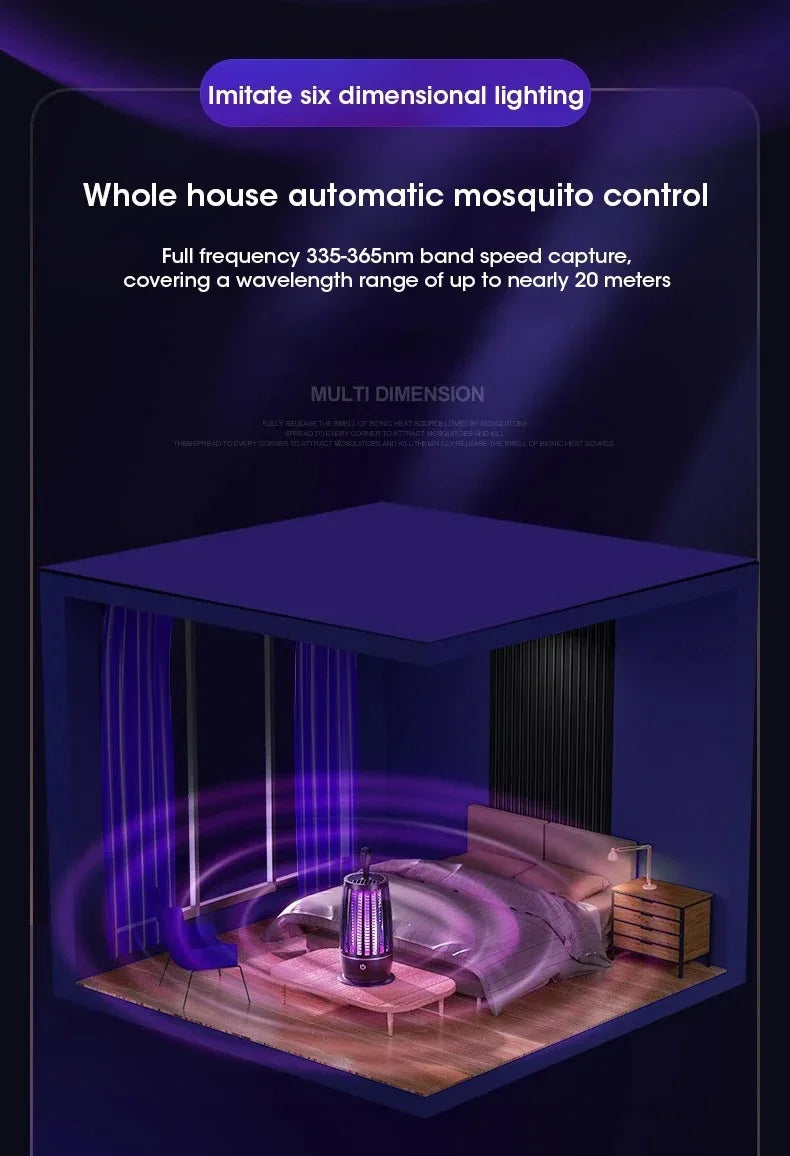 Mosquito Killer Lamp Wired Outdoor Repellent Mosquito zapper Bug zapper Electric insect killer Mosquito Swatter Outdoor