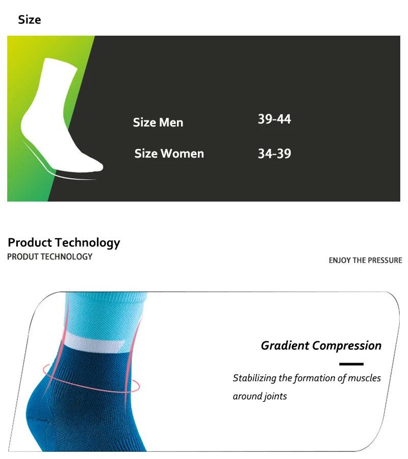 Performance Running Socks Breathable Cushioned