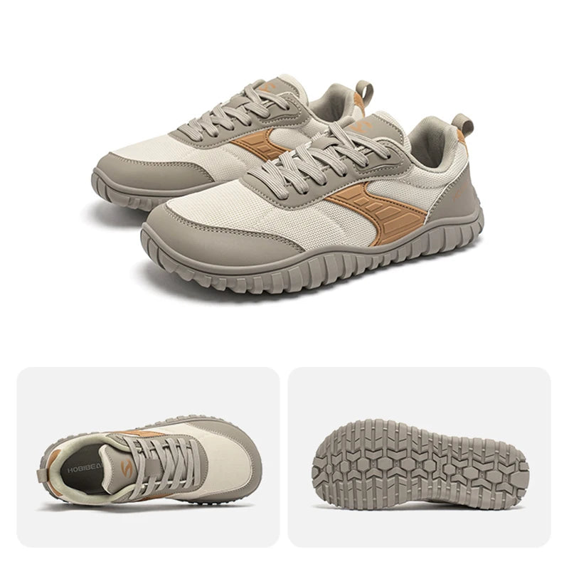 Hobibear Wide Toe Sneakers – Breathable Lightweight Running & Walking Shoes