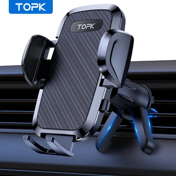 TOPK Universal Car Phone Holder – 360° Vent Mount