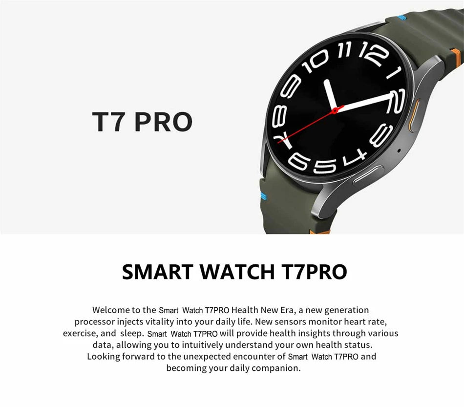 2025 New SmartWatch 7 Men GPS Tracking NFC Control Health monitoring Women SmartWatch Health Tracker Bluetooth call Smart Watch
