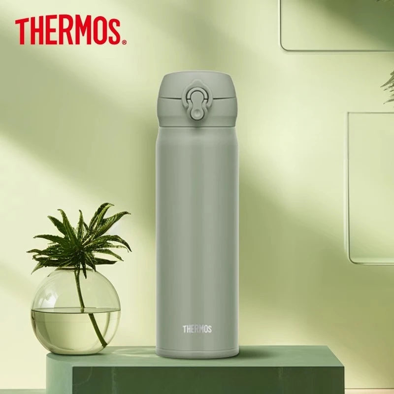 THERMOS Stainless Steel Vacuum Bottle – 350/500ml Hot & Cold