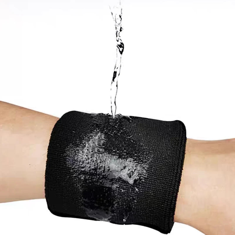 1Pcs  Unique Sports Multi Colors Pack Sports Wristbands for Basketball Leagues（Black/Yellow/White/Blue/Pink/Red/Gray)