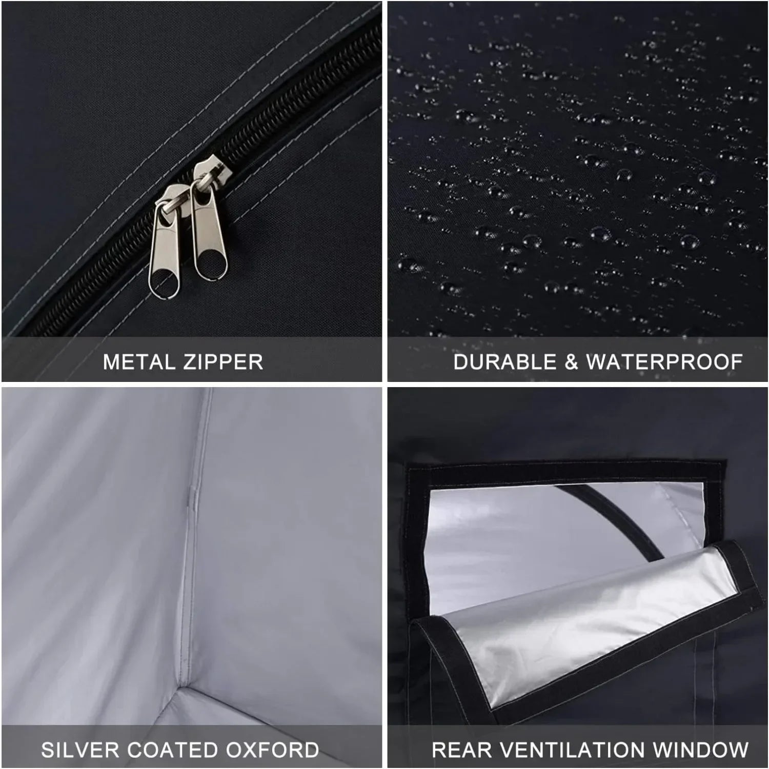 Waterproof Bike Storage Tent for 2–4 Bikes