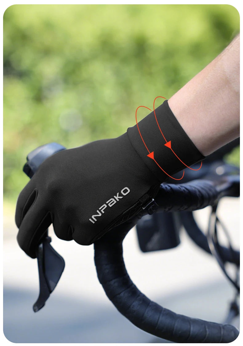 Winter Cycling Gloves Touchscreen Windproof