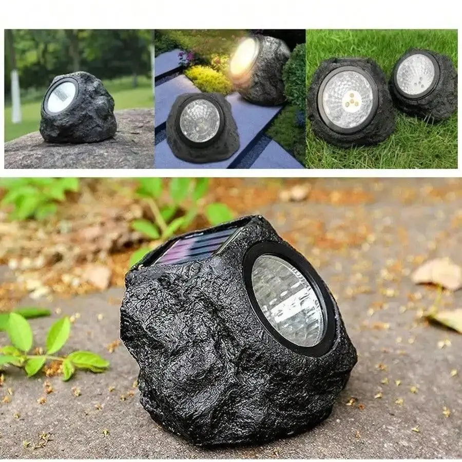 LED Simulation Stone Solar Light Outdoor Garden Spotlights Lights Landscape Decoration Waterproof Solar Lawn Lamps