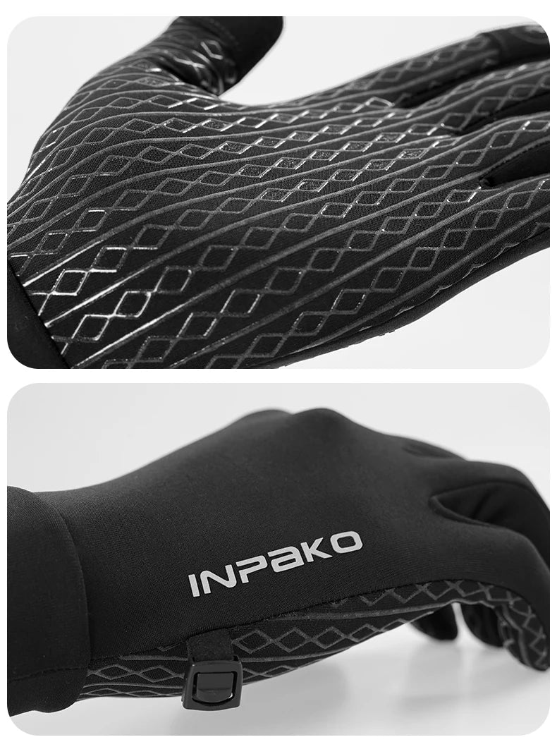 Winter Cycling Gloves Touchscreen Windproof