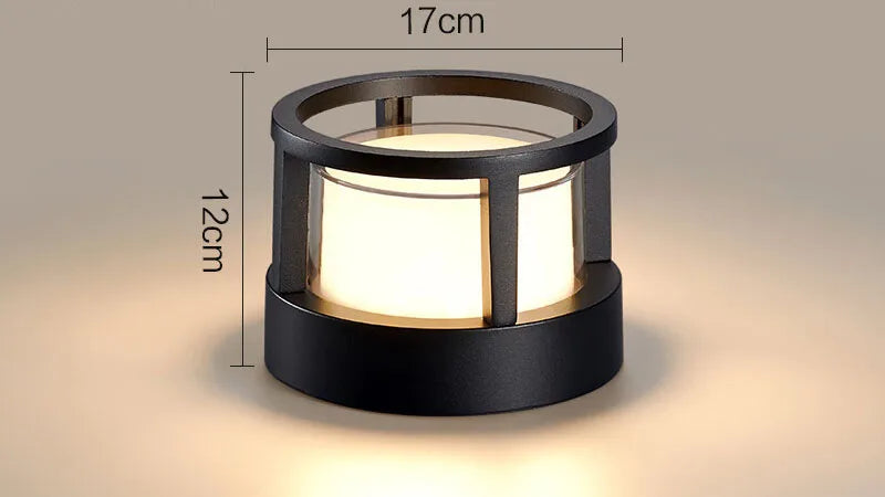 Outdoor 6W 12W  LED Lawn Lamp New Style Waterproof IP66  Garden Path Square Landscape Lawn Lights 110V 220V Warm White Lighting