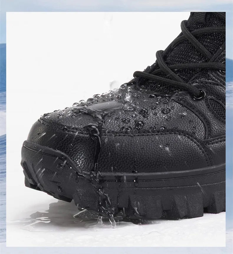 Men’s Waterproof EVA Rain Boots – Non-Slip Winter Snow Shoes