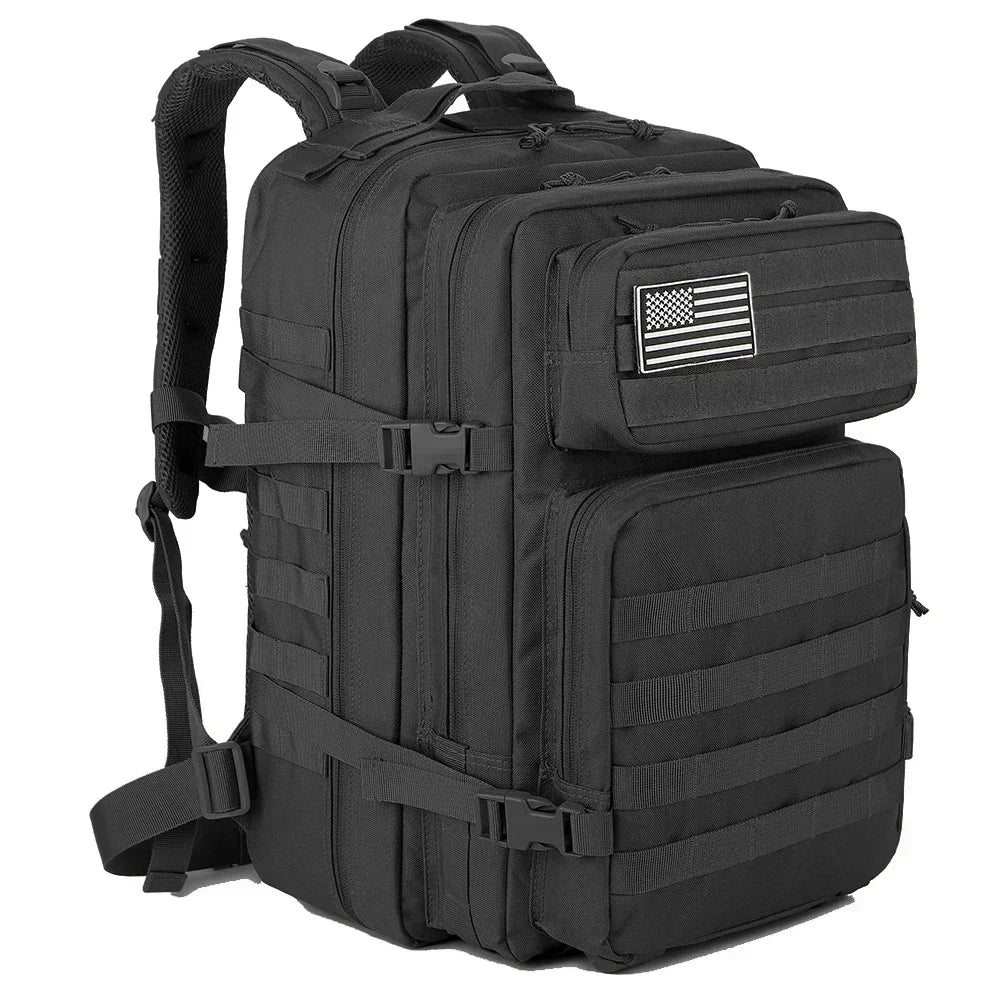 45L Tactical Backpack for Hiking & Outdoor Gear