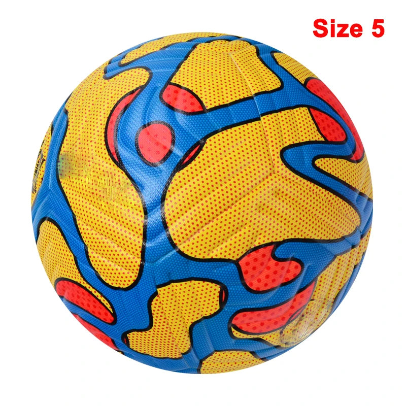 Premium Soccer Ball Size 4 & 5 – PU Seamless Outdoor Football