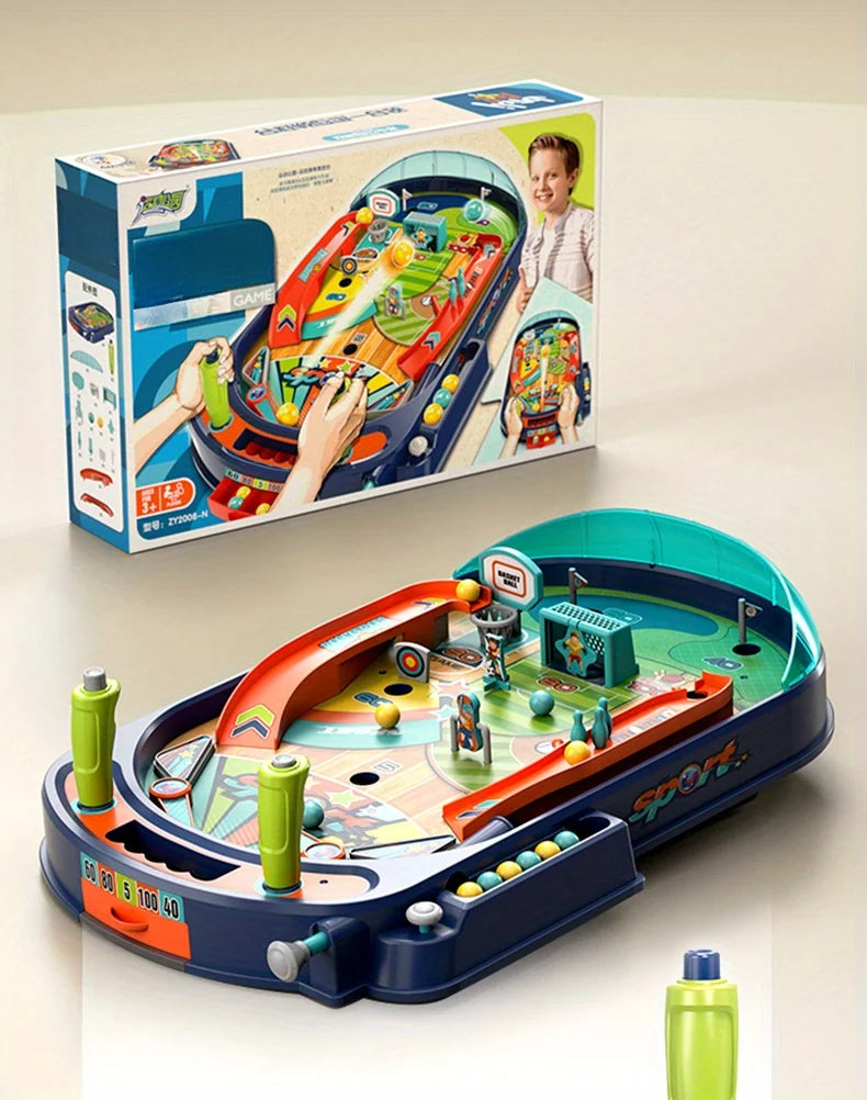 Kids Pinball Table - Two-player game, fun game, improve children's skills