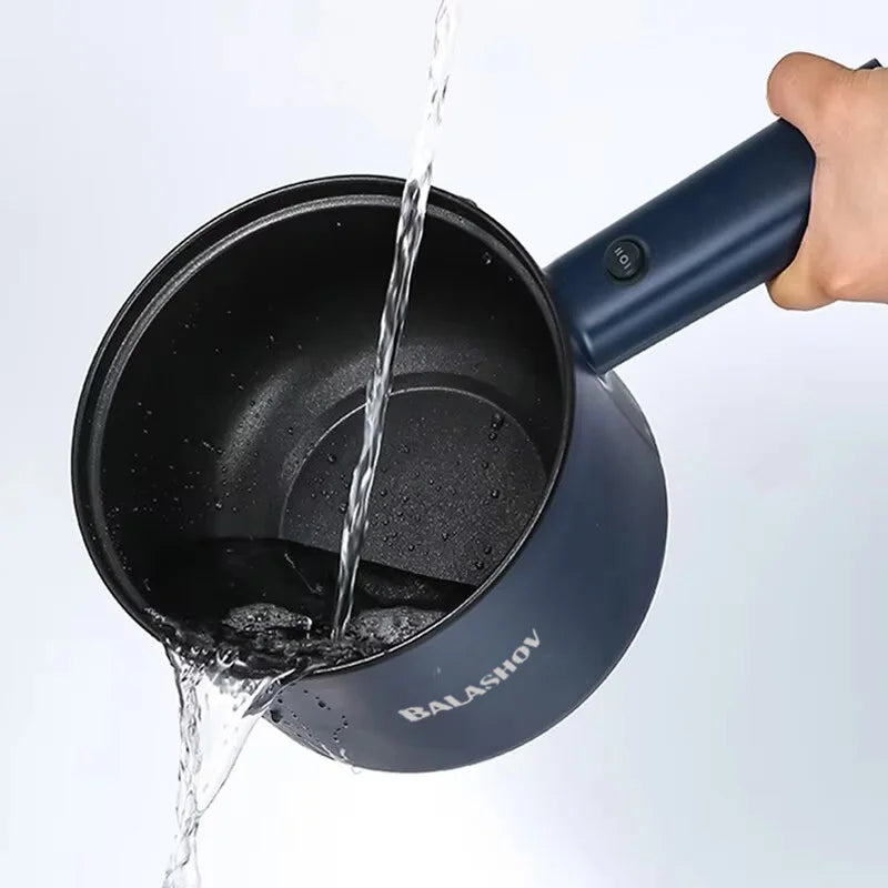 Mini Electric Cooker Multi-Function All-In-One Pot Single Double Layer Household Noodle Cooker Non-Stick Hot Pot Kitchen Tool