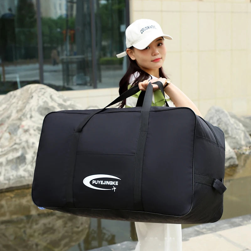 Camouflage Luggage Moving House Big Bag Thick Waterproof Oxford Cloth Moving Artifact Large Storage Men's Travel Bags Duffle Bag