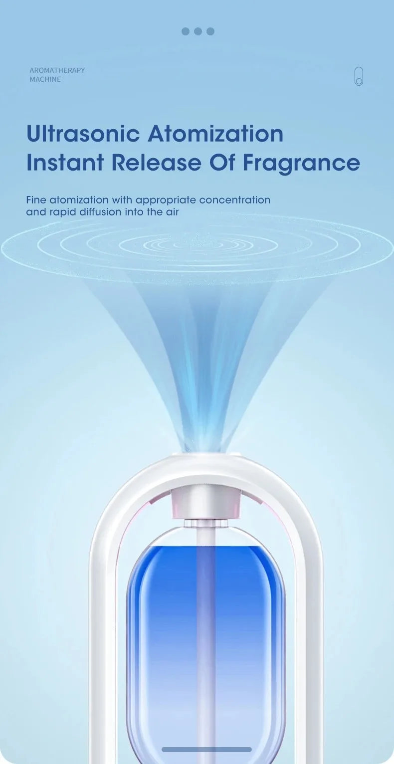Automatic Nebulizer Essential Oil Diffuser Home Fragrance Machine Kitchen Toilet Deodorizer Perfume Scent Machine