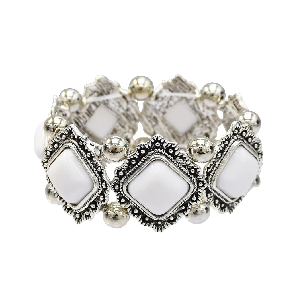 Gypsy Bohemian Coin Bracelets for Women Metal Vintage Flower Statement Bracelets Festival Turkish Beach Jewelry Tribal Ethnic