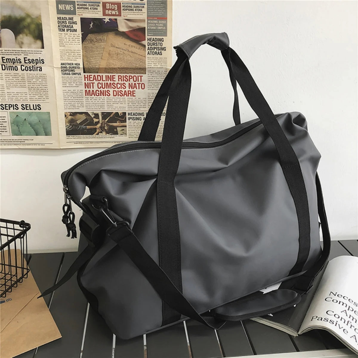 Large Capacity Lightweight Travel Sports Duffle Bag