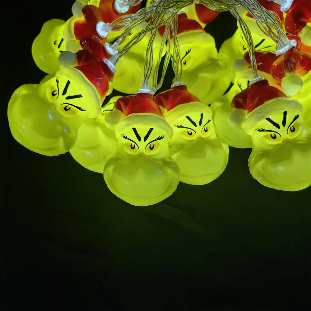 Christmas LED Lights String Lights Decorations for Tree Home Garden Indoor Outdoor Beads Halloween Day Holiday Decorations