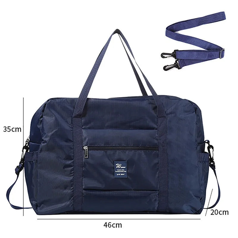 Travel Luggage Handbag Large Capacity Multifunctional Adjustable Lightweight Business Trips Short Distance Clothing Storage Bag