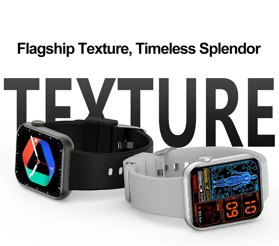 Bluetooth Call Smartwatch with Heart Rate