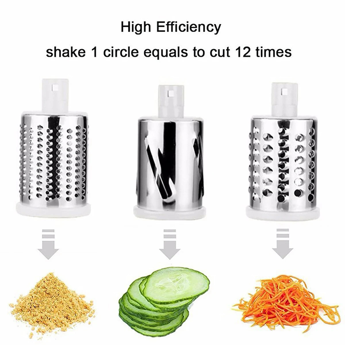 Household Multifunctional  Roller Vegetable Cutter Hand Crank Kitchen  Grater Cheese Peanut Cookie Chopper tools