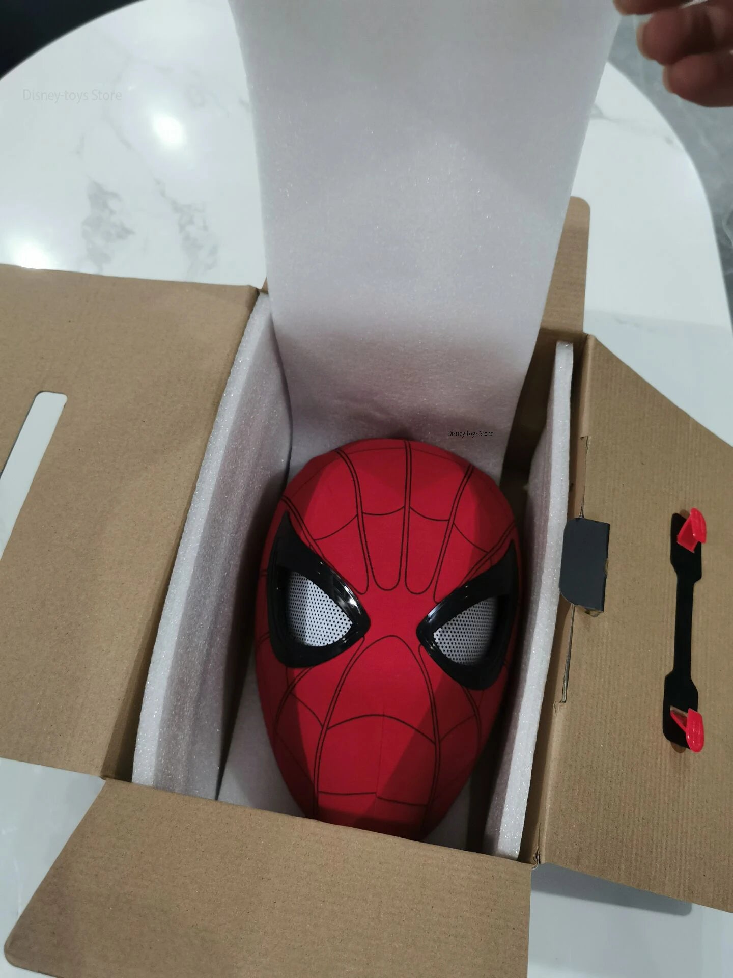 New Spider-man:no Way Home Spider Man Mask Luxury Helmet Rechargeable Remote Eyes Movable Mask Cosplay Decoration Gift Toys