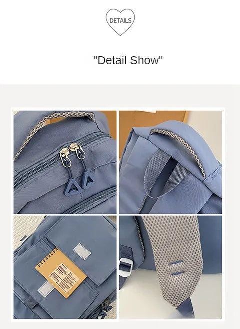 Large Waterproof School Backpack for Teens